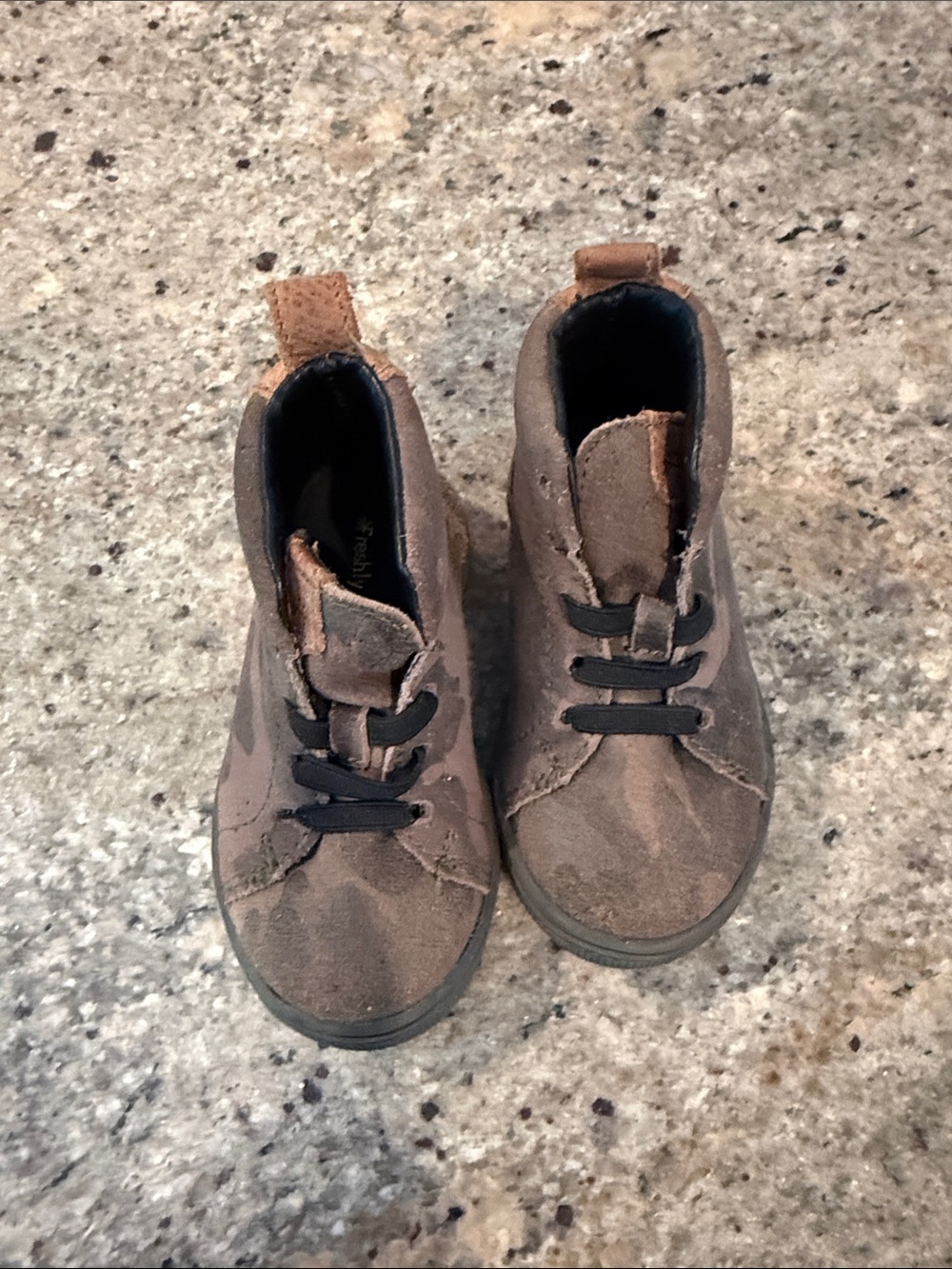 Freshly Picked Brown Suede Toddler Boots
